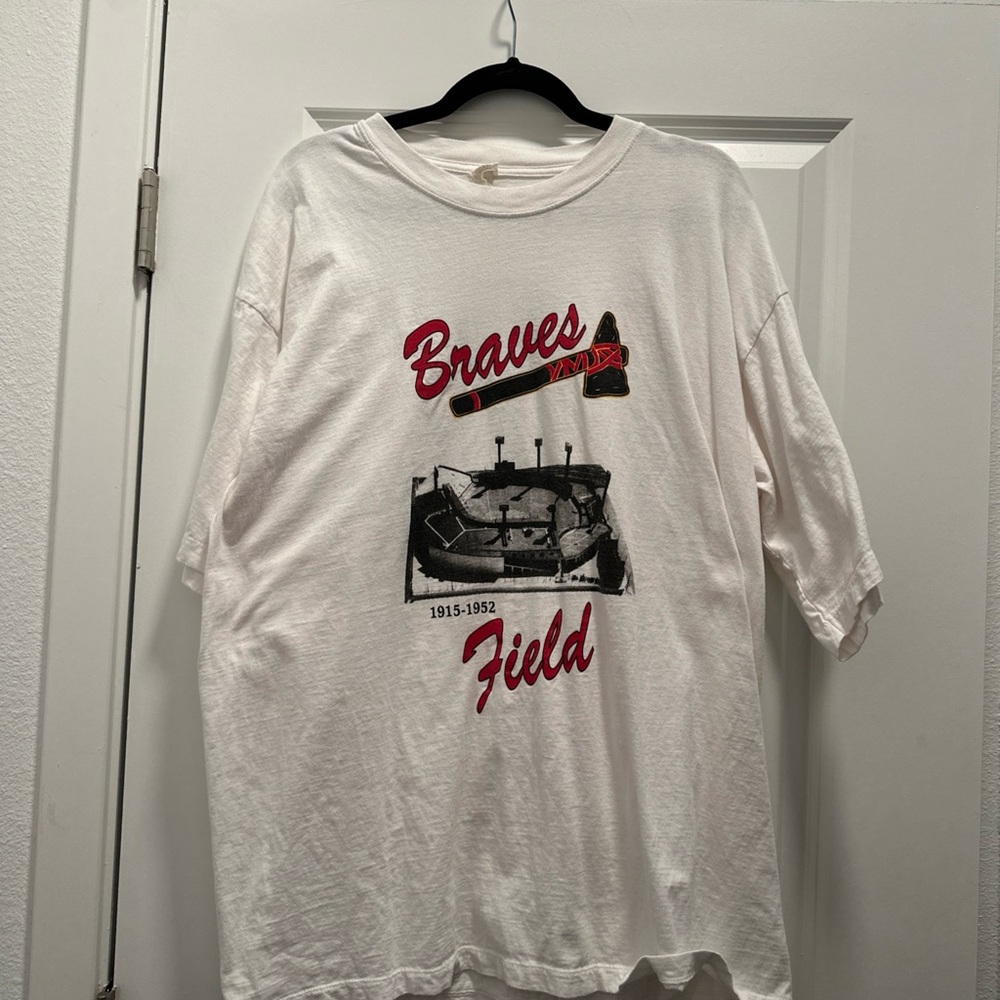 Boston Braves Tee Shirt XL.  Washed but never worn
